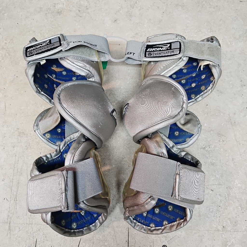 Brine Ventilator Pro Lacrosse Arm Guards, Size Medium