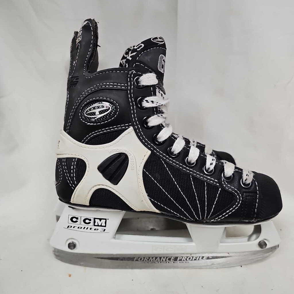 CCM 652P Super Tacks Junior Hockey Skates, Size 1.5