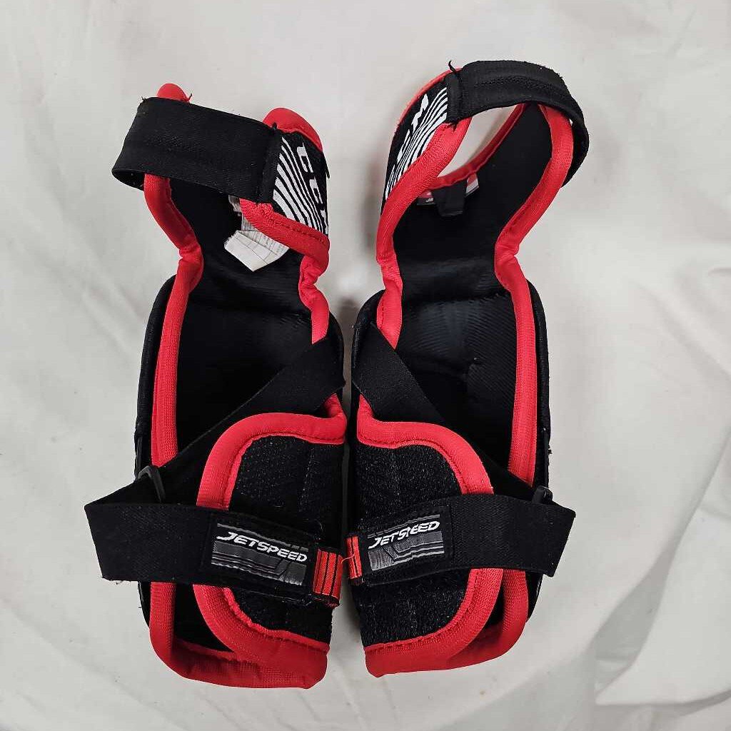 CCM Jetspeed Edge Junior Hockey Elbow Pads, Size Jr Large