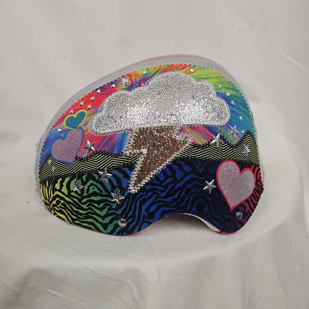 Raskullz Youth Sparklez Loud Cloud LED Bike Helmet