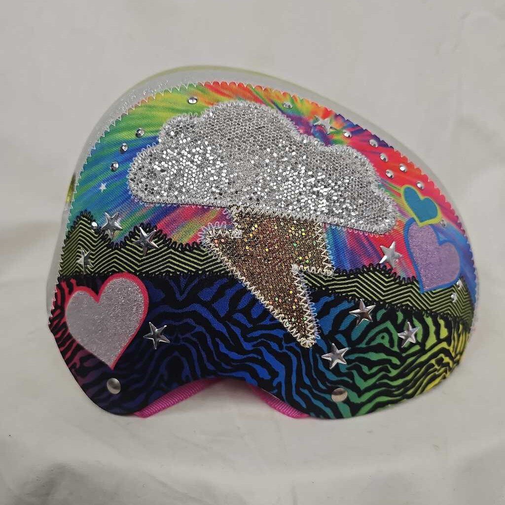 Raskullz Youth Sparklez Loud Cloud LED Bike Helmet