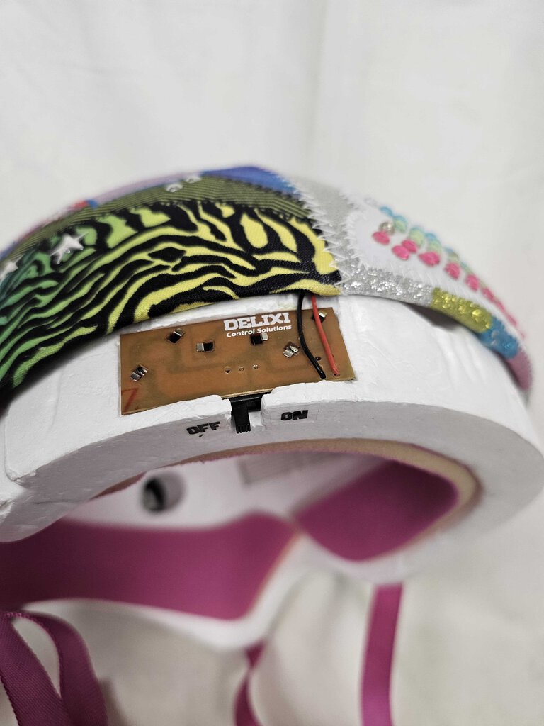 Raskullz Youth Sparklez Loud Cloud LED Bike Helmet