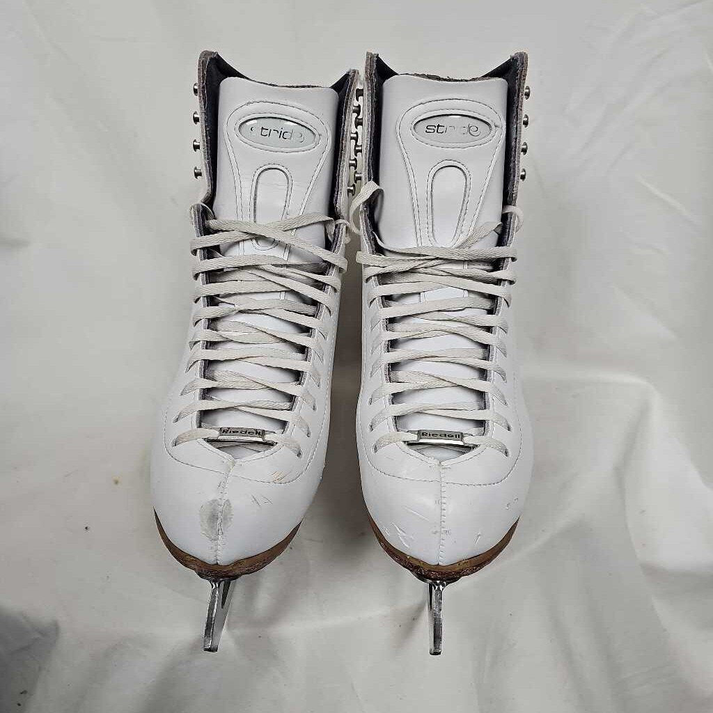 Riedell Stride 223 Figure Skates with Capri Blades, Size 7