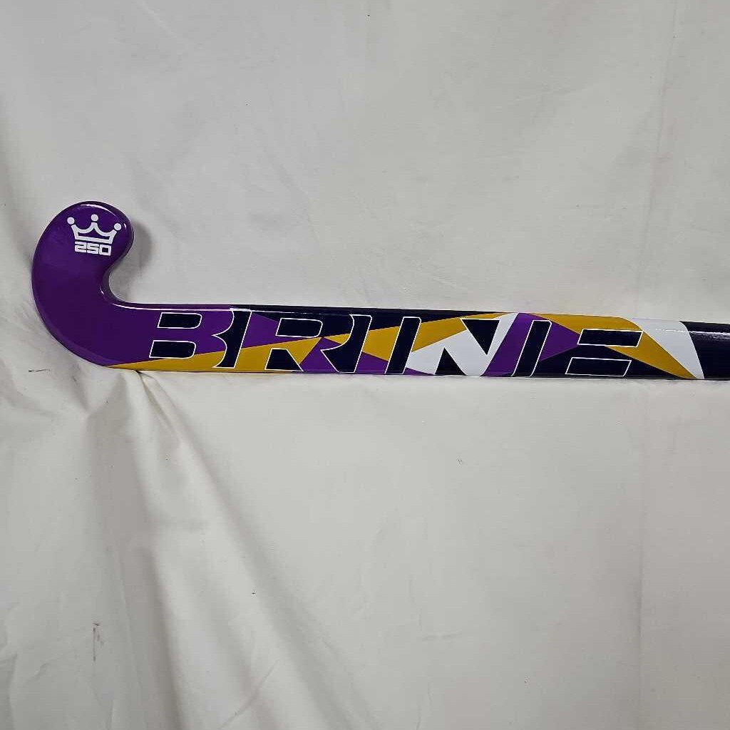 Brine Crown 250 20mm Standard Bow Composite Field Hockey Stick 36" - Purple