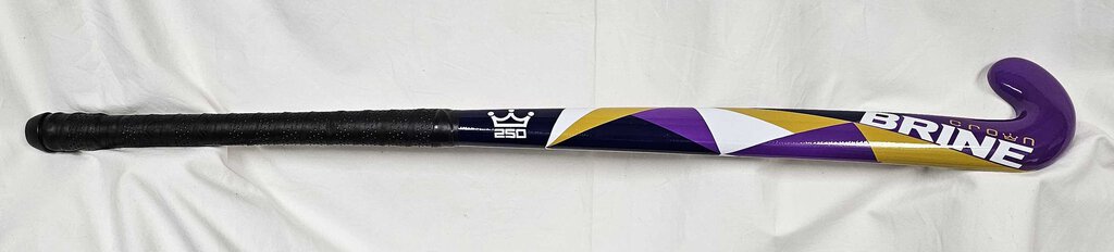 Brine Crown 250 20mm Standard Bow Composite Field Hockey Stick 36" - Purple