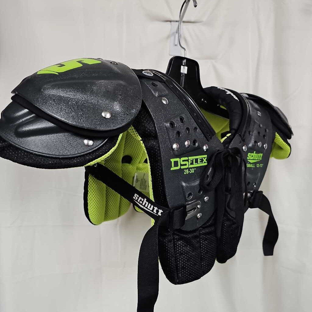 Schutt DS Flex Youth Football Shoulder Pads, Size Small