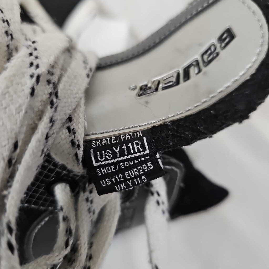 Bauer Supreme Silver Edition Hockey Skates, Size Y11