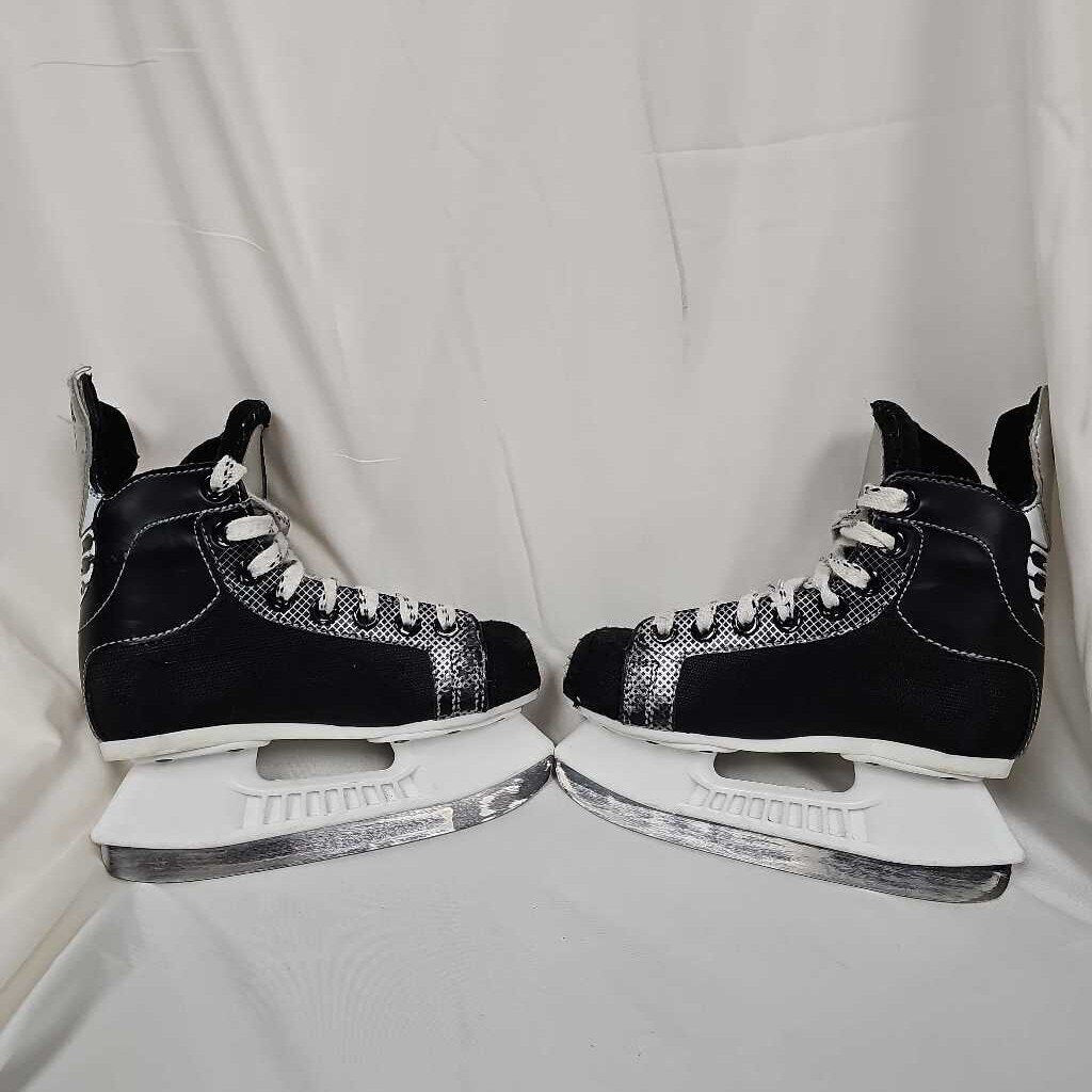 Bauer Supreme Silver Edition Hockey Skates, Size Y11