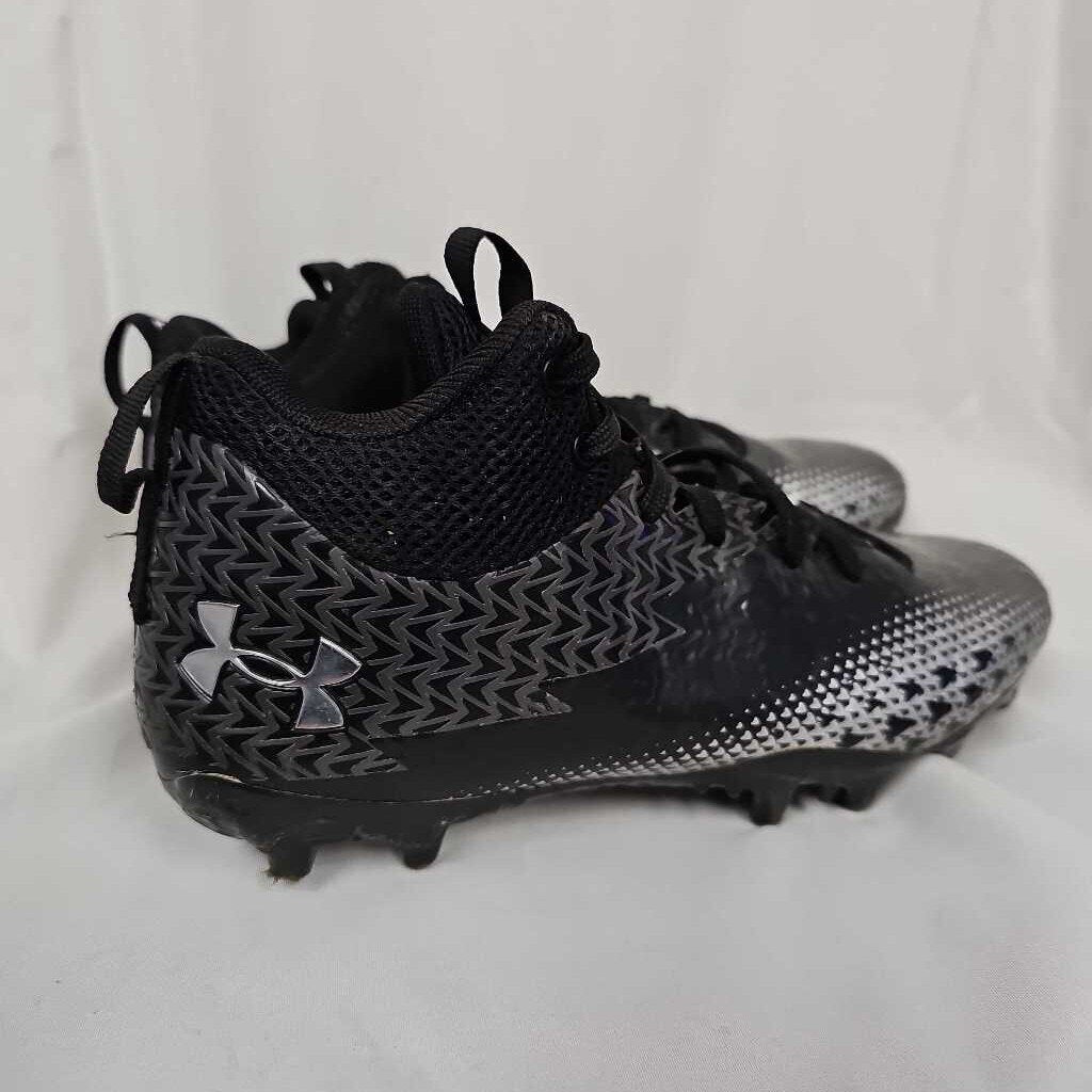 Under Armour Mid Lacrosse Cleats, Size 5