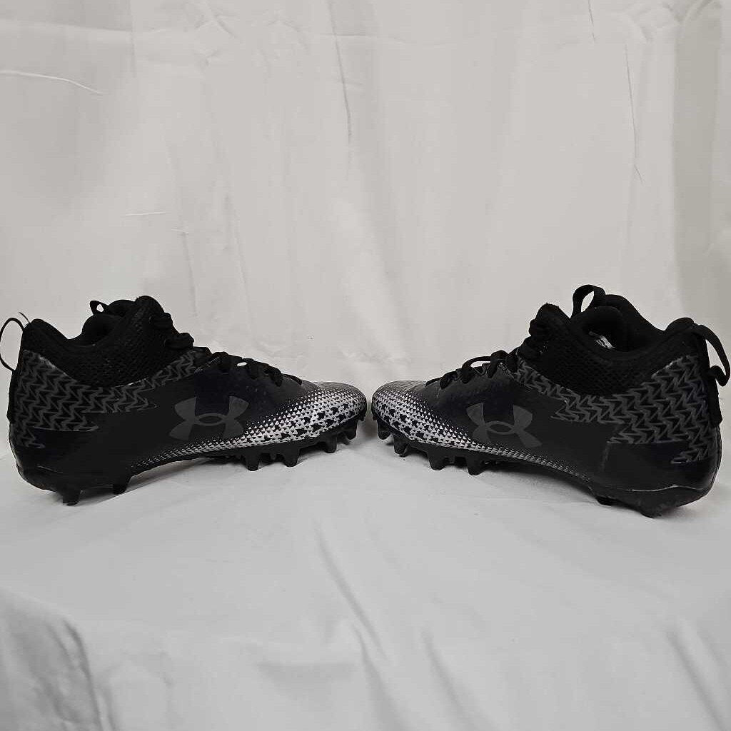 Under Armour Mid Lacrosse Cleats, Size 5