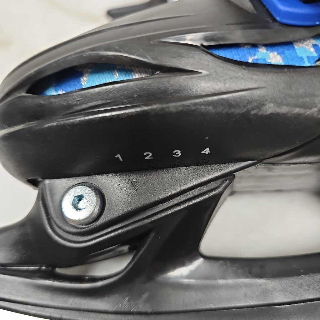 DBX Adjustable Ice Skates, Sizes 1-4