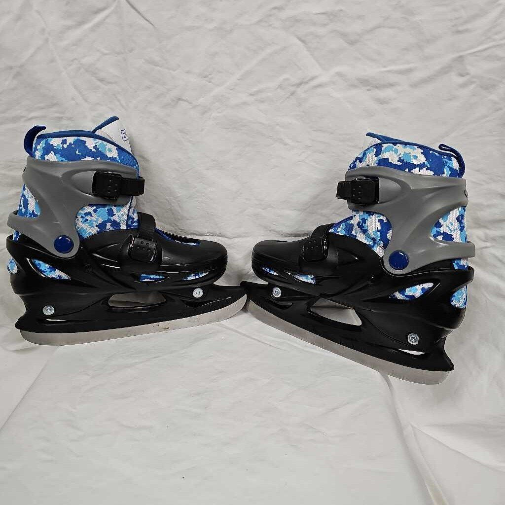 DBX Adjustable Ice Skates, Sizes 1-4