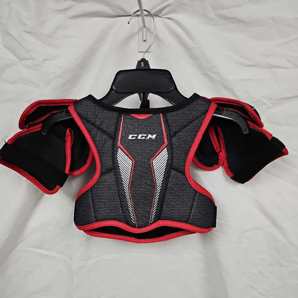 CCM Jetspeed Edge Youth Hockey Shoulder Pads, Size Youth Small