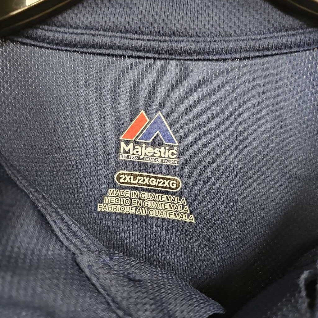 Majestic Short Sleeve Umpire Shirt, Men's 2XL