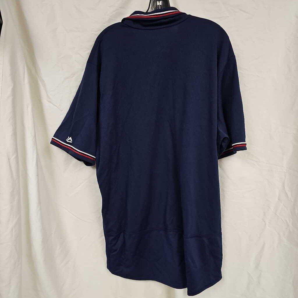Majestic Short Sleeve Umpire Shirt, Men's 2XL