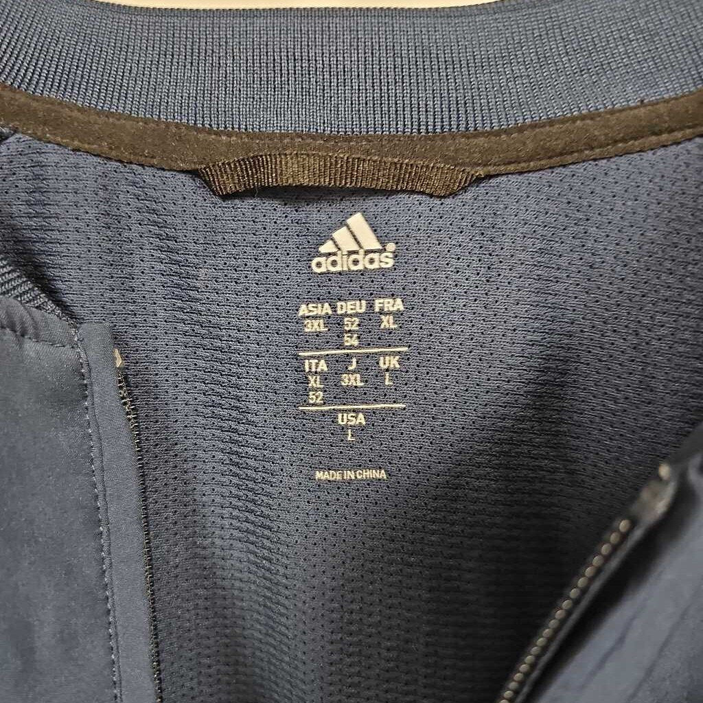 Adidas 1/4 Zip Short Sleeve Coach's jacket, 3XL