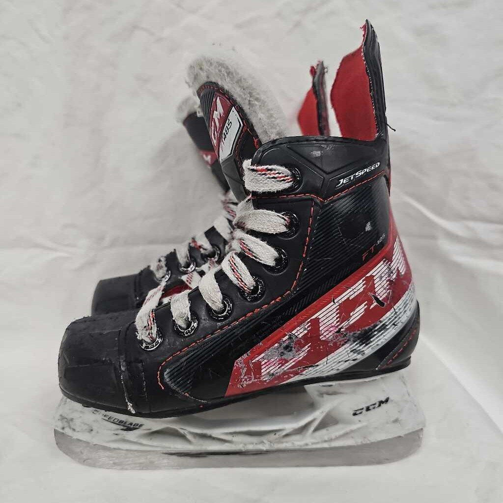 CCM Jetspeed FT485 Youth Hockey Skates, Size Y10