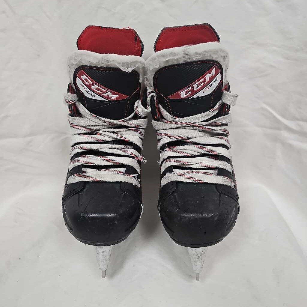 CCM Jetspeed FT485 Youth Hockey Skates, Size Y10