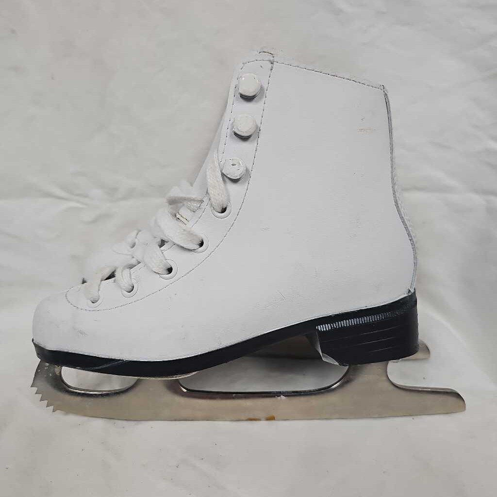 DBX Traditional Girl's Figure Skates, Size Y11