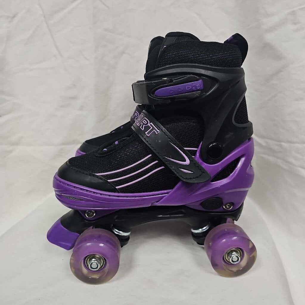 Fyhart Light up Adjustable Roller Skates, Sizes 1-4