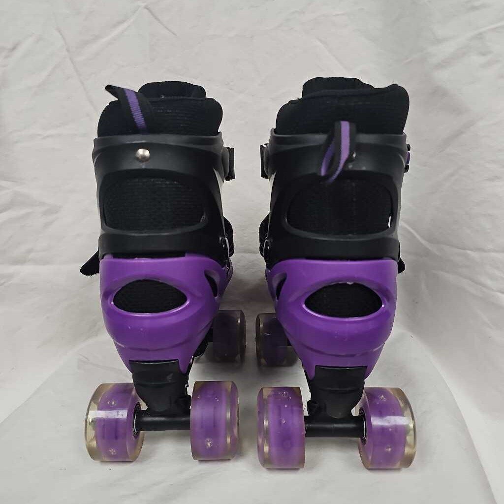Fyhart Light up Adjustable Roller Skates, Sizes 1-4
