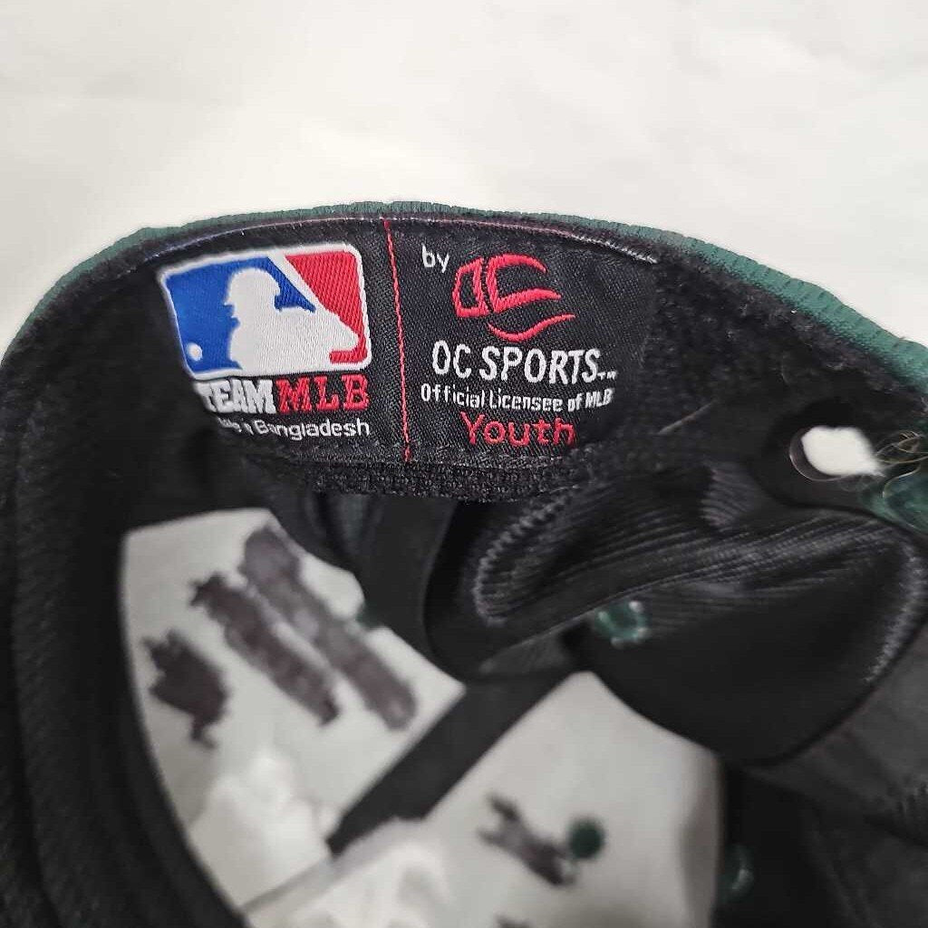 MLB Athletics "A's" Logo Baseball Cap, Size Youth