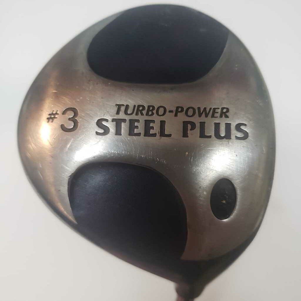Turbo-Power Steel Plus 3 Wood