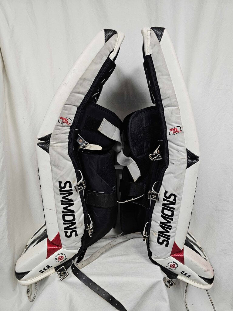 Simmons UL 9 Ultra Light Goalie Leg Pads, Size 36"+2"
