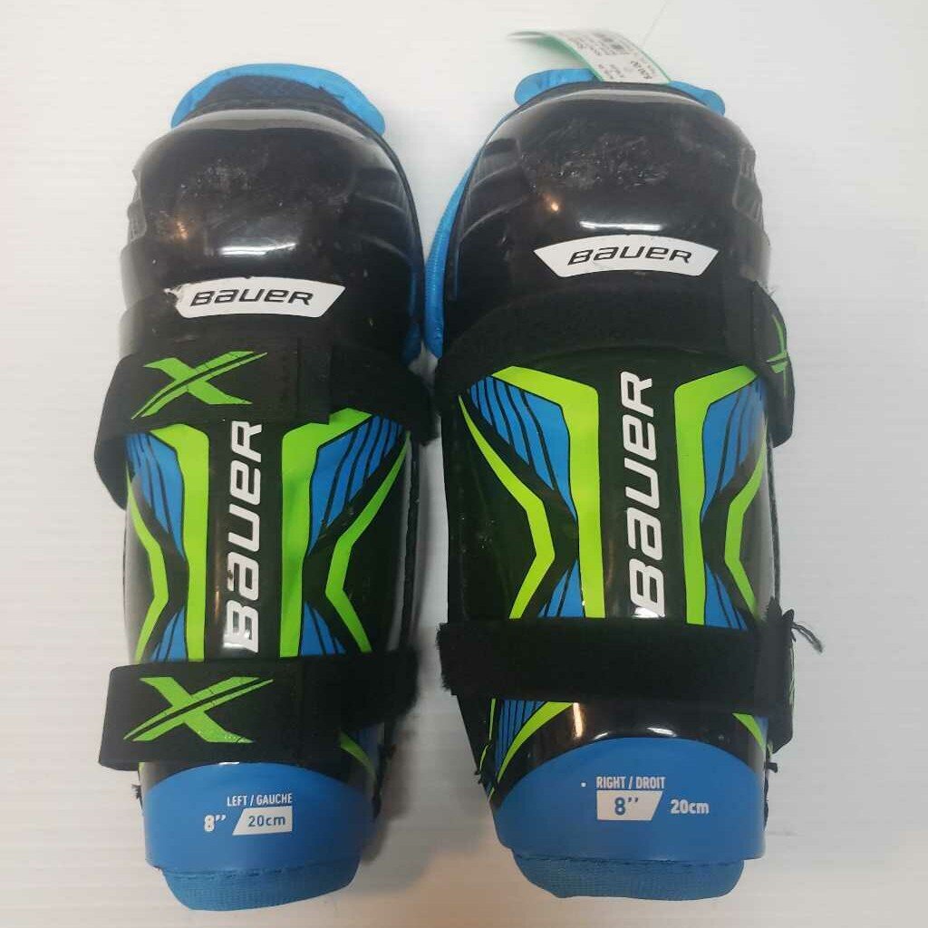 Bauer X Hockey Shin Guards, 8"