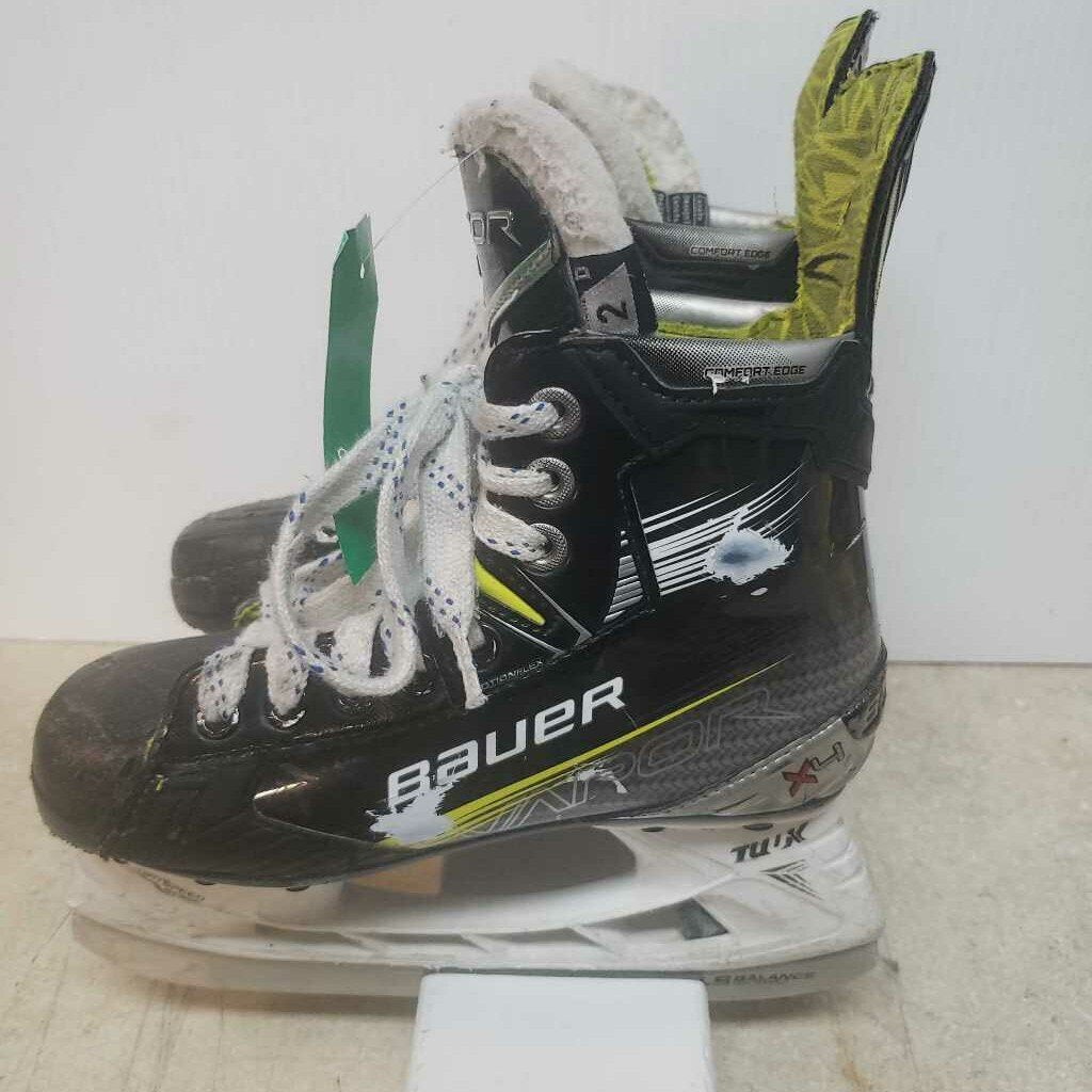Bauer Vapor X4 Hockey Skates, Size 2