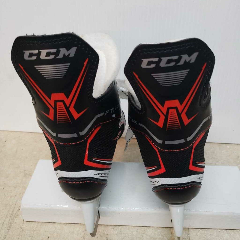 CCM Jetspeed FT340 Hockey Skates - Size Y10