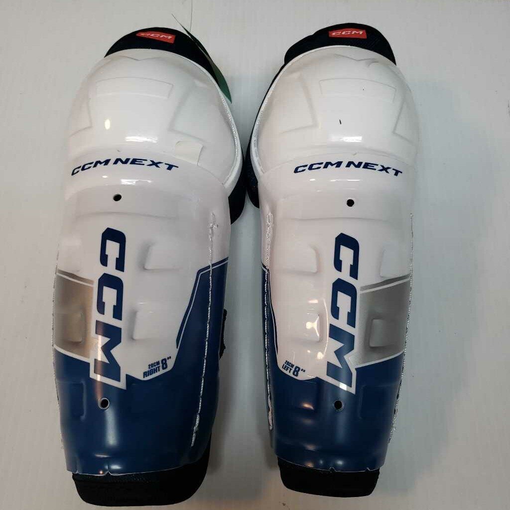 CCM NEXT Hockey Shinguards - 8"