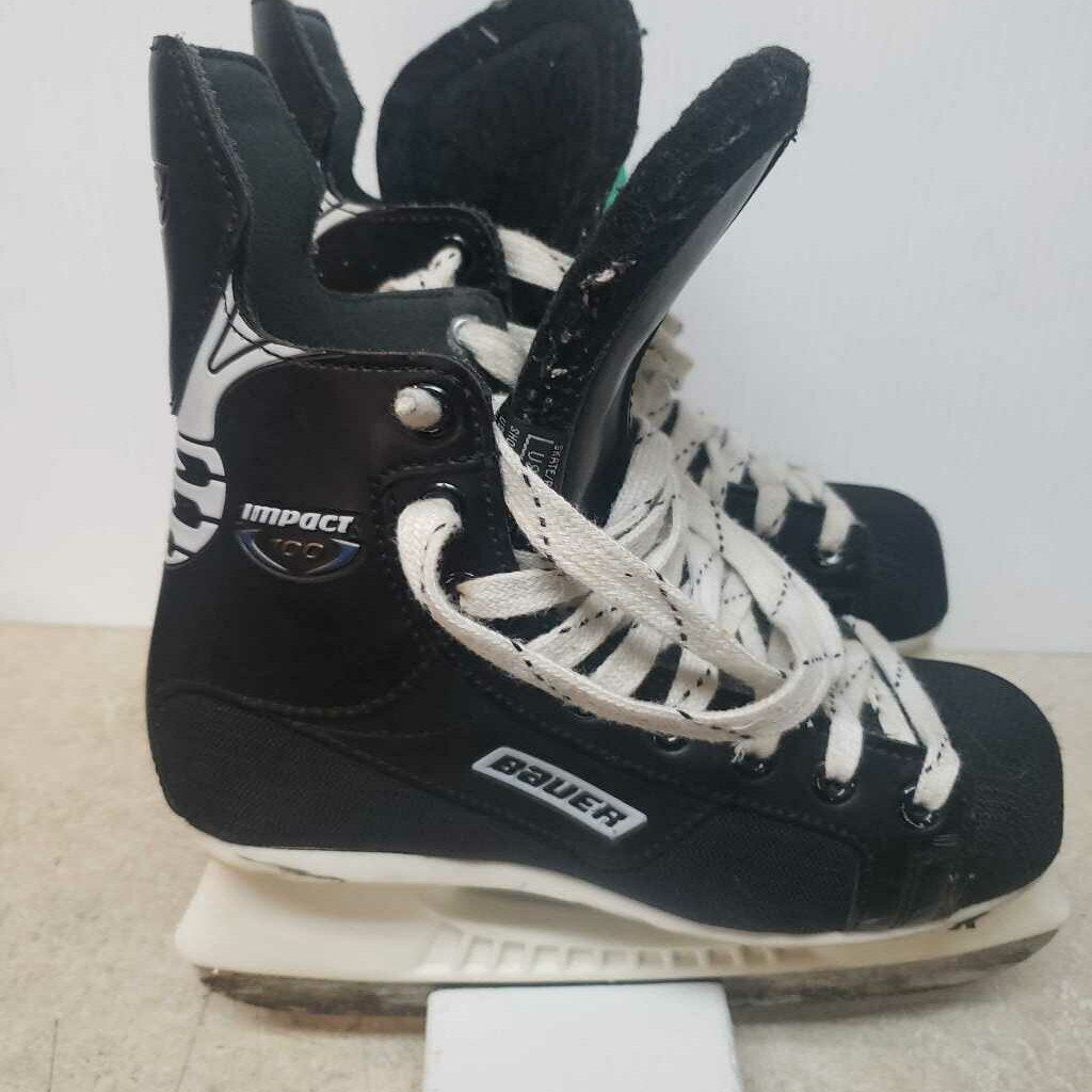 Bauer Impact 100 Hockey Skates, Size 3