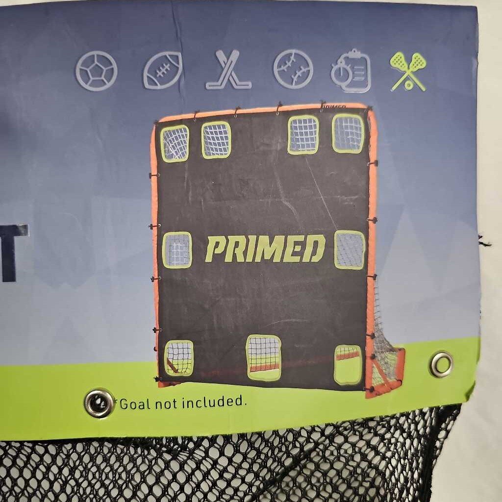 Primed Lacrosse Shooting Target