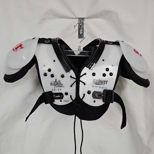 Schutt Blocker Football Shoulder Pads, Size XXXSmall