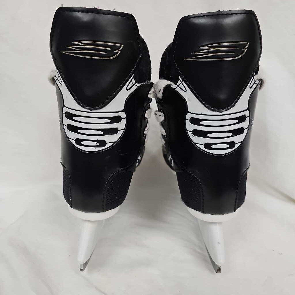 Bauer Impact 100 Youth Hockey Skates, Size Y10