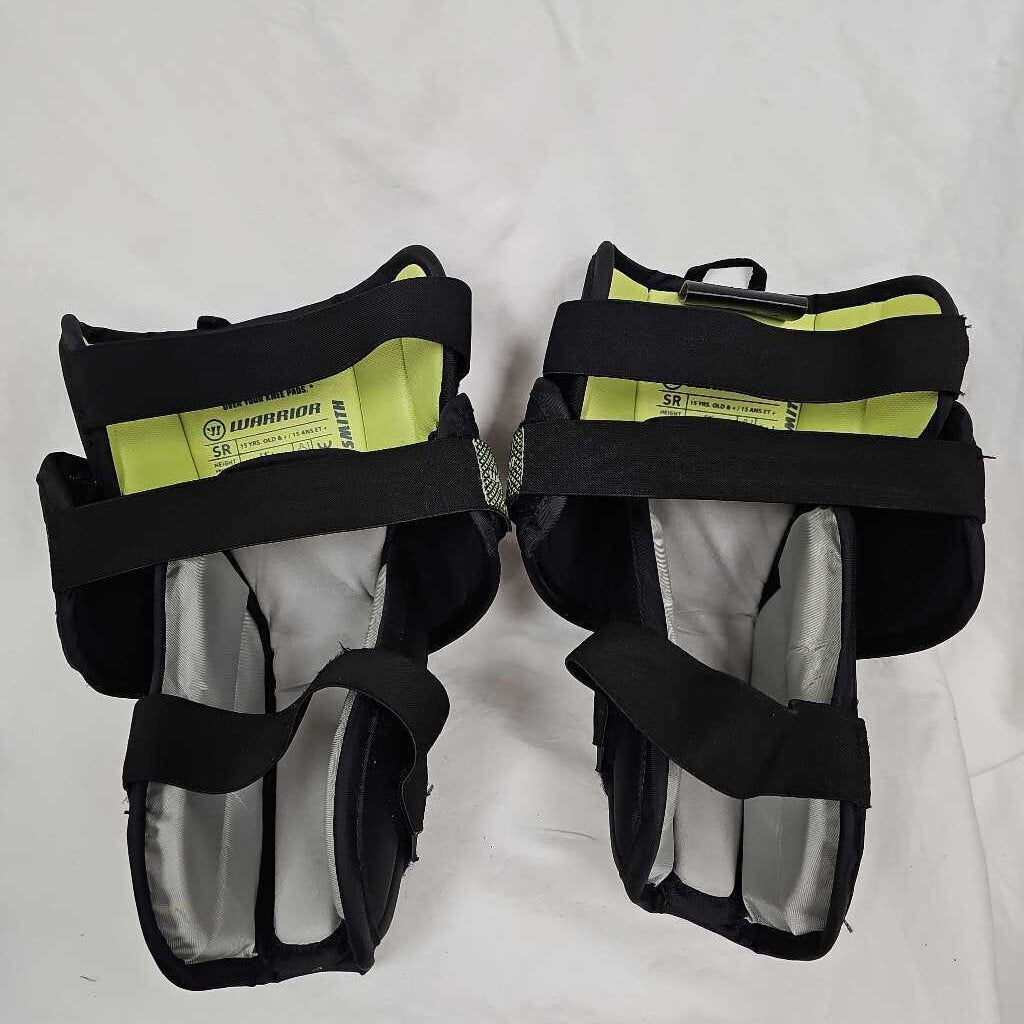 Warrior Ritual X4 E+ Goalie Knee Pads, Senior