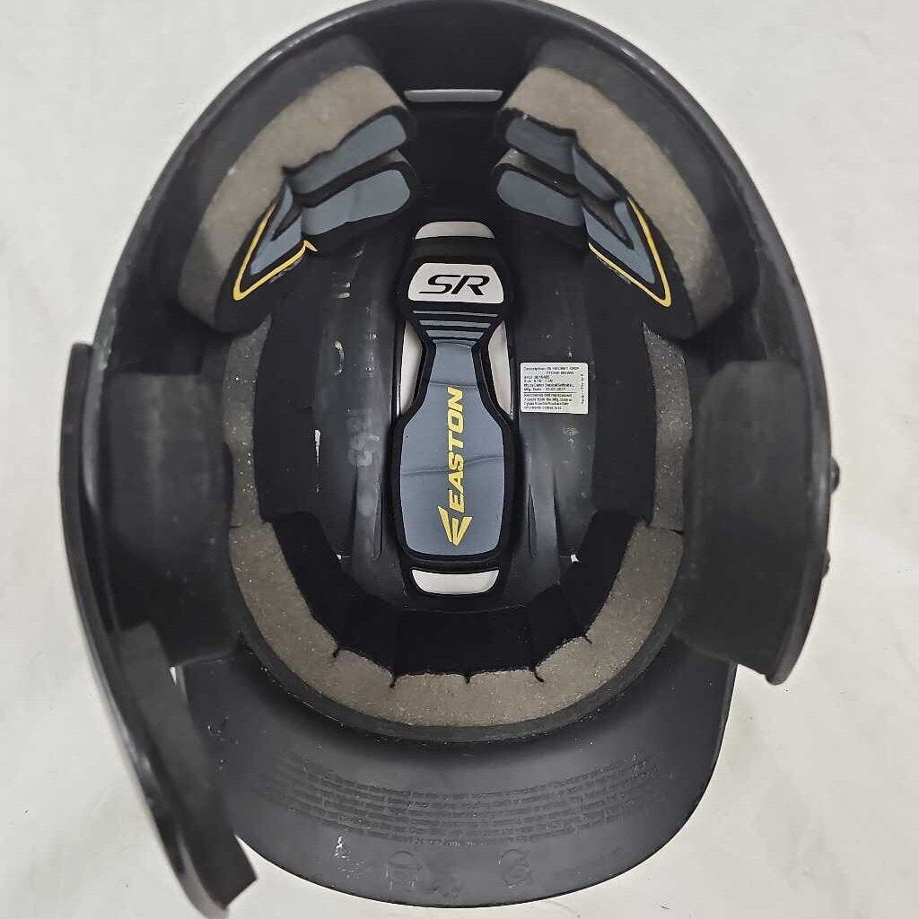 Easton Z5 Grip Batting Helmet with Jaw Guard. Senior
