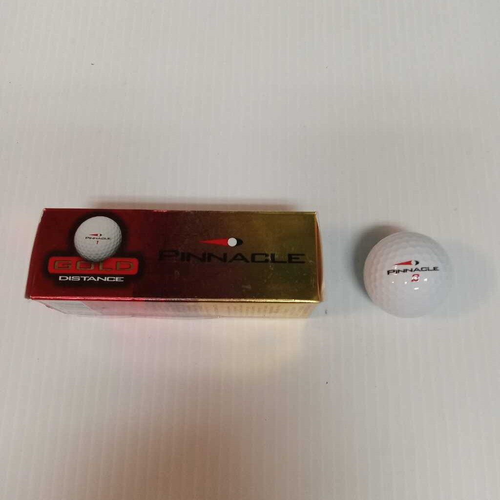 Pinnacle Gold Distance Golf Balls 3 Pack