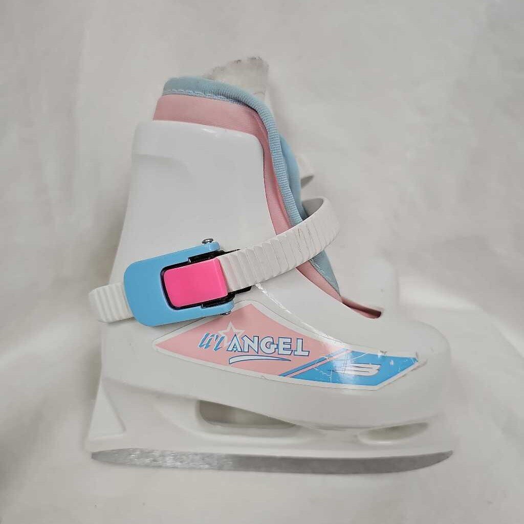 Bauer Lil Angel Youth Ice Skates, Size Y6/7