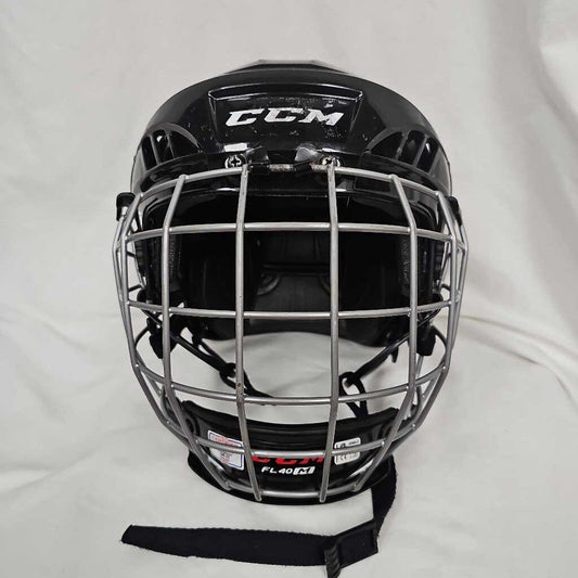 CCM FL40 Hockey Helmet Combo, Size Medium