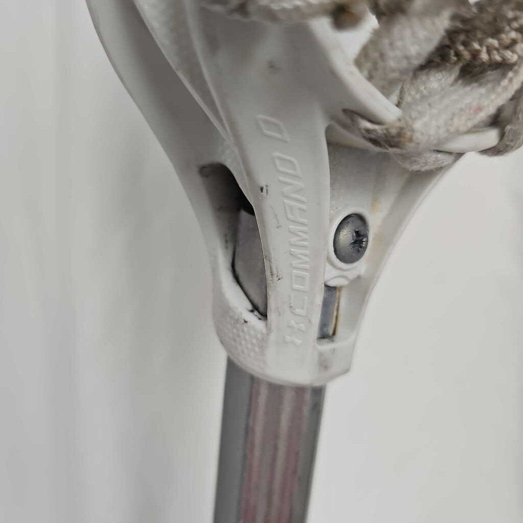 Under Armour Command D Men's Lacrosse Head on STX SC-Ti R Defense Shaft