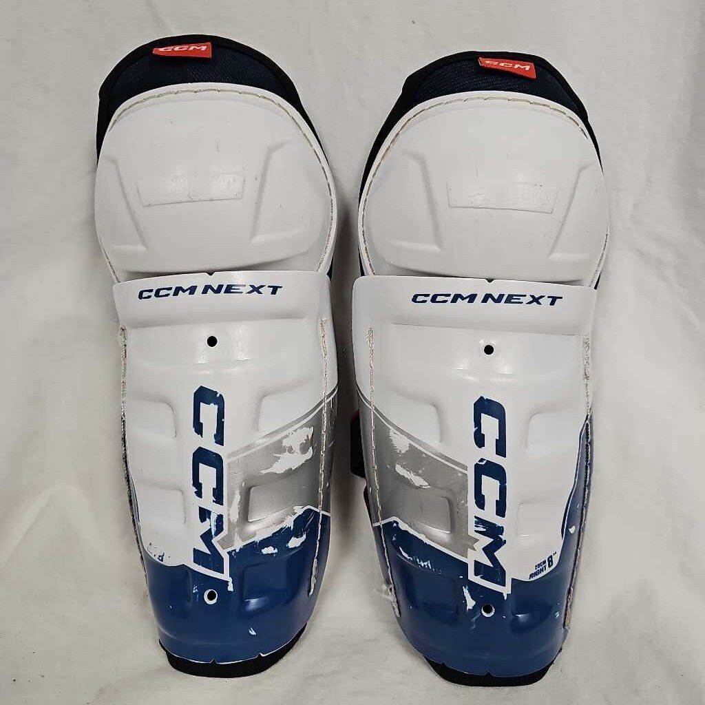 CCM Next Youth Hockey Shin Guards, 8"