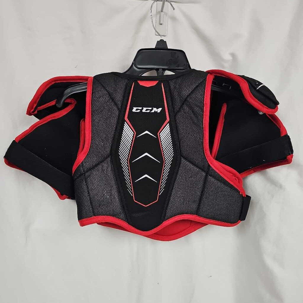 CCM Jetspeed FT350 Junior Hockey Shoulder Pads, Size Large