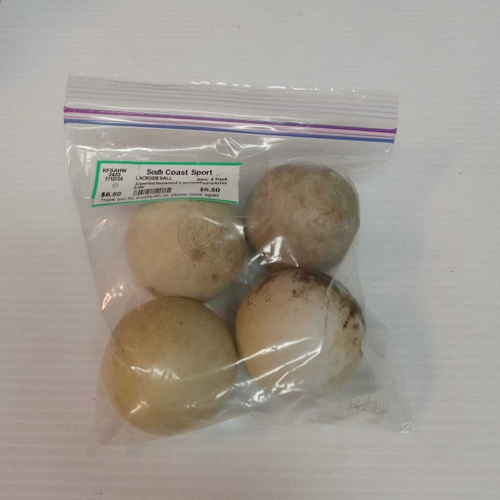 Assorted Preowned Lacrosse Balls