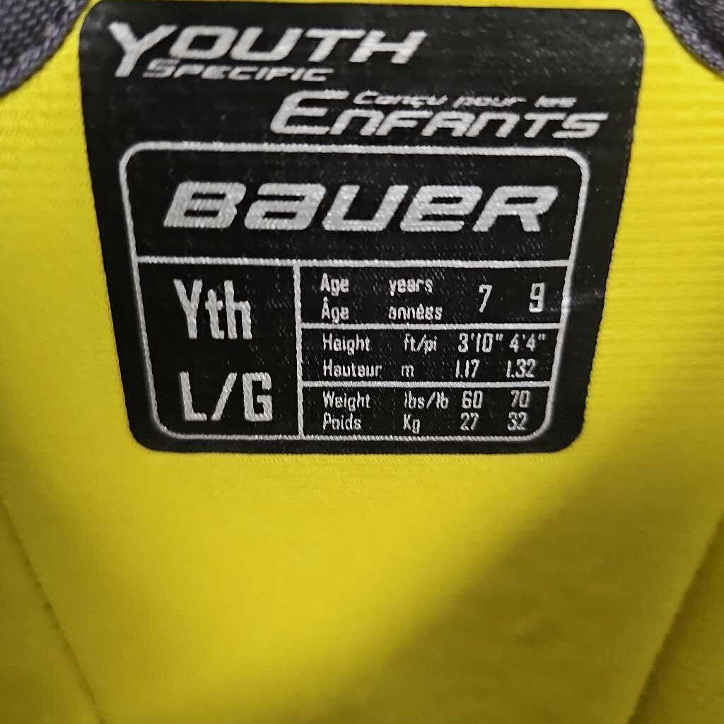 Bauer Supreme S170 Youth Hockey Shoulder Pads, Size Youth Large