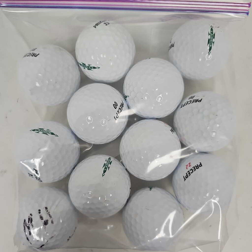 Bridgestone Precept Laddie Bag of Golf Balls, 12 pack