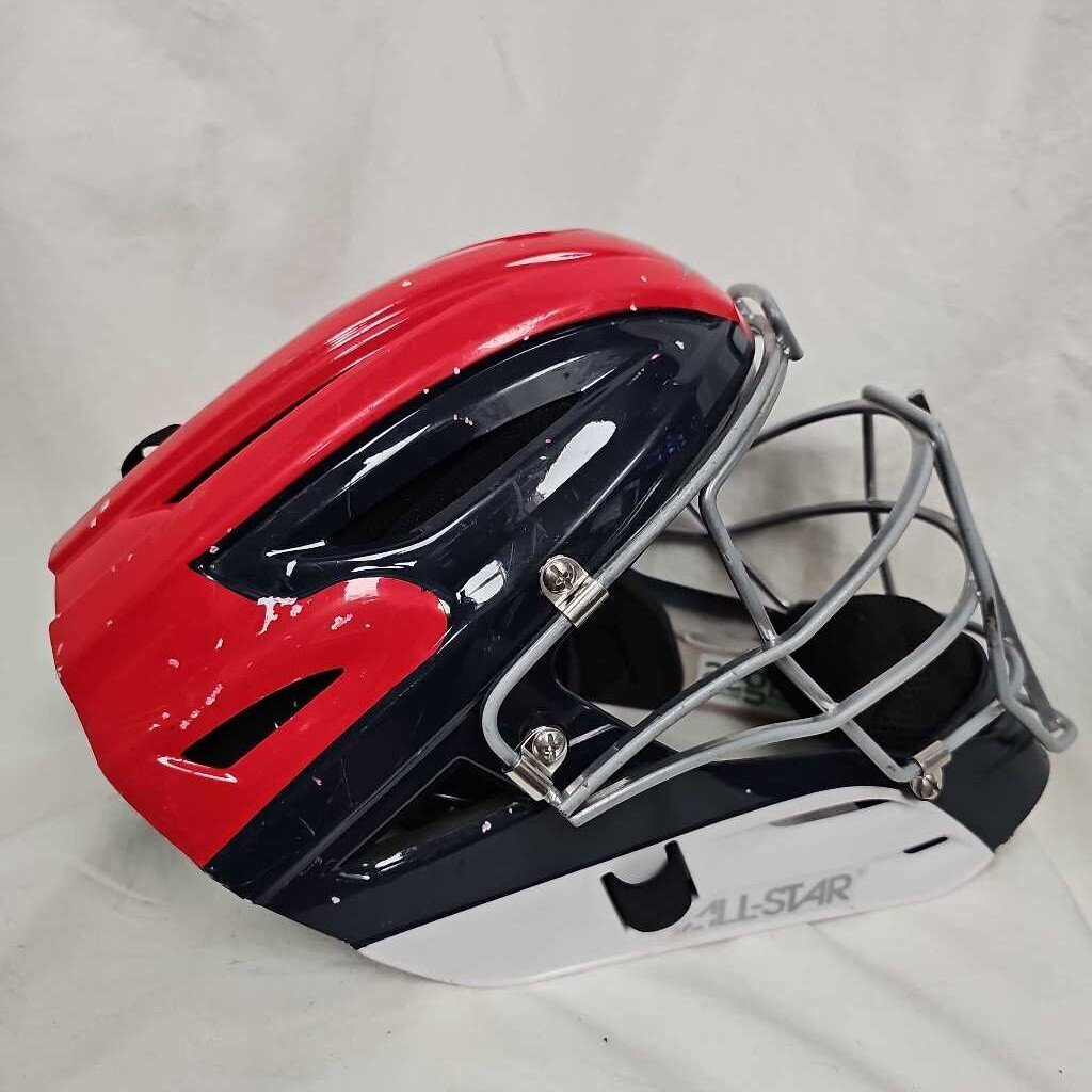 All-Star MVP2500 Baseball Catcher's Helmet, Size 7 - 7 1/2