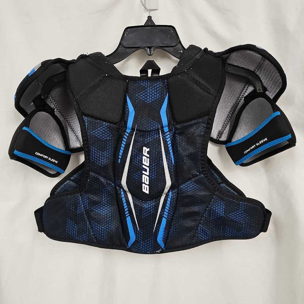 Bauer X Intermediate Hockey Shoulder Pads, Size Intermediate Medium