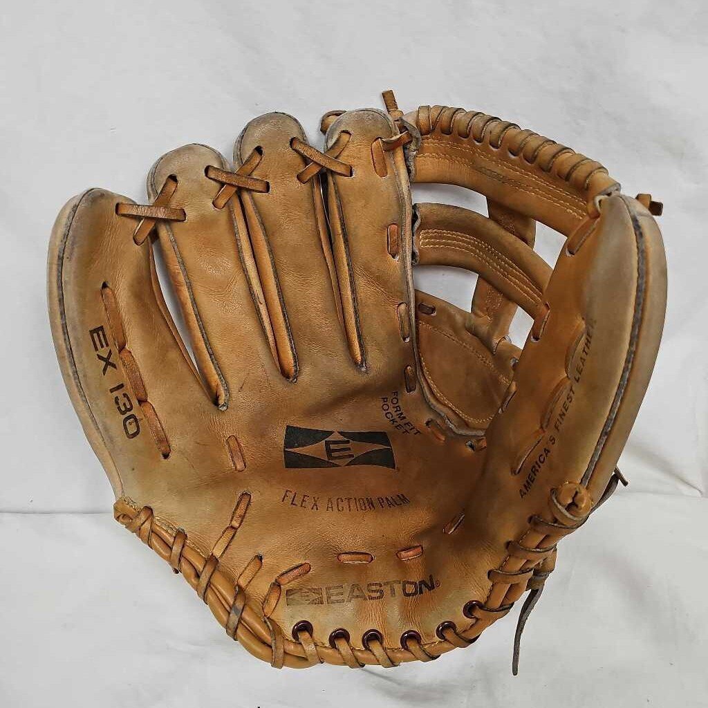 Easton EX-130 Baseball Glove - 12" - Right Hand Throw - Tan - Single Post Web
